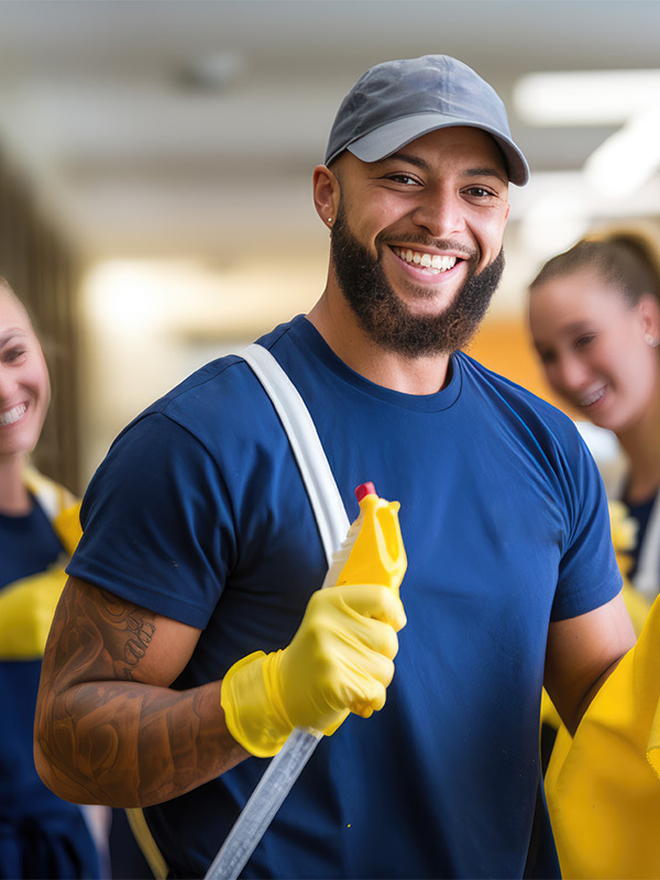 ray services: Professionelle Gebäudereinigung